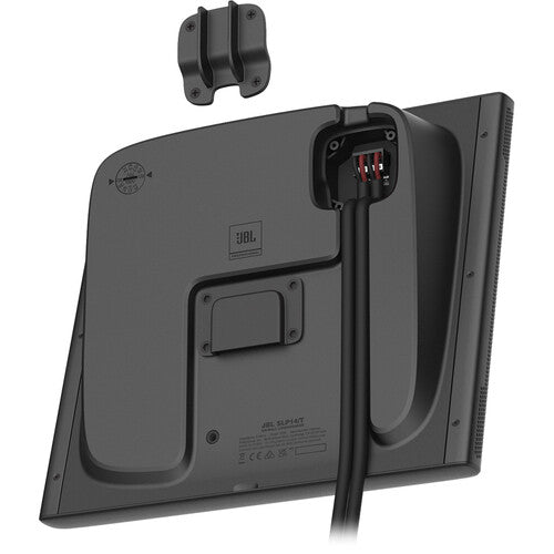 Haut-parleur JBL SLP12 / T-BK sur le mur (noir, paire)