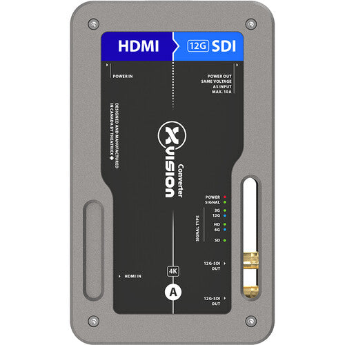 Theatrixx XVVHDMI2SDI-12G xVision HDMI 2.0 to 12G-SDI Converter