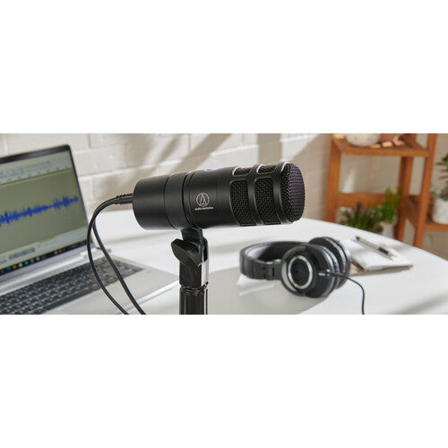 Audio-Technica AT2040USB Microphone podcast USB dynamique hypercardioïde