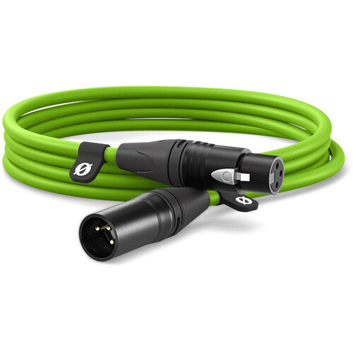 Rode XLR3M-G XLR Male to XLR Female Cable (9.8', Green)