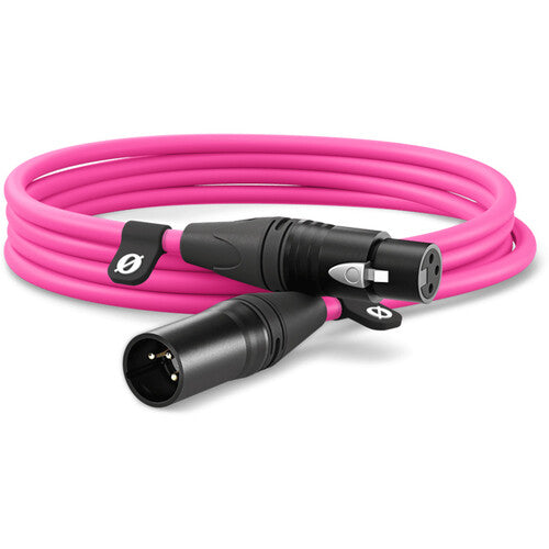 Rode XLR3M-P XLR Male to XLR Female Cable (9.8', Pink)