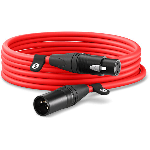 Rode XLR6M-R XLR Male to XLR Female Cable (19.7', Red)
