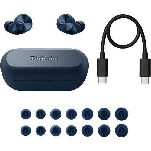 Technics AZ60M2 True Wireless Noise-Canceling In-Ear Headphones (Midnight Blue)