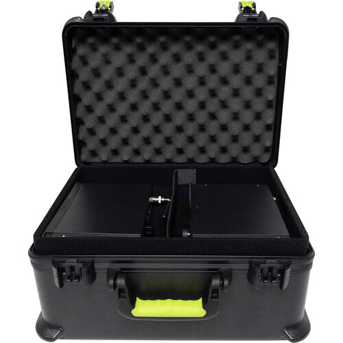 Shure SH-MICCASEW07 Étui moulé avec supports pour 7 microphones sans fil et loquets approuvés par la TSA