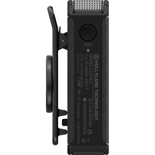 Hollyland LARKMAXSOLO-B Wireless Lavalier Microphone System (Black)