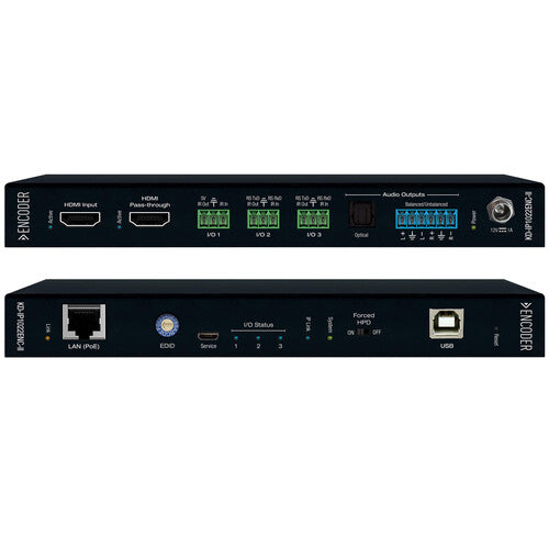 Key Digital IP1022ENC-II AV-Over-IP Encoder with KVM/USB and Audio De-Embedding