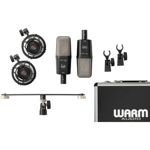 Warm Audio WA14-SP Large-Diaphragm Multipattern Condenser Microphone (Stereo Pair)