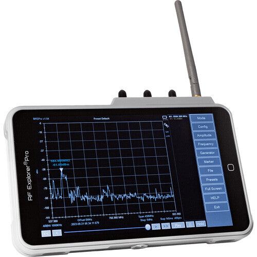 Analyseur de spectre RF portable RF Venue RF-EXPLORER-PRO