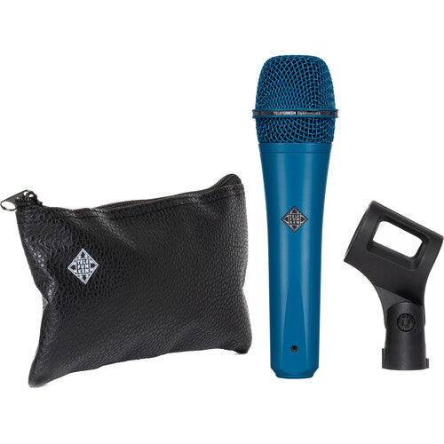 Telefunken M80 Custom Handheld Supercardioid Dynamic Microphone (Blue Body, Blue Grille)