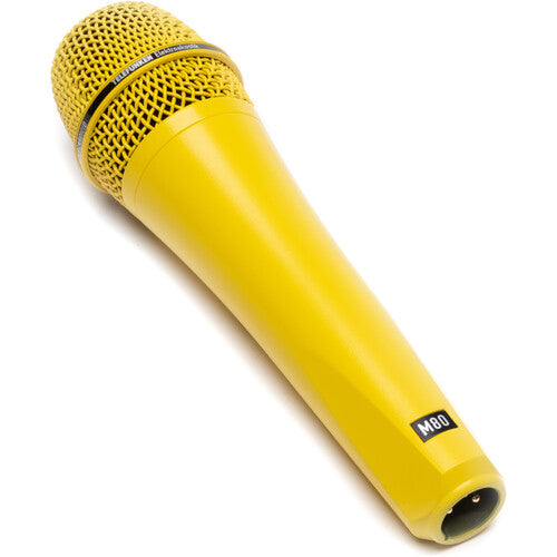 Telefunken M80 Custom Handheld Supercardioid Dynamic Microphone (Yellow Body, Yellow Grille)