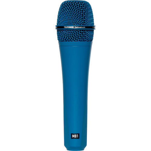 Telefunken M81 Custom Handheld Supercardioid Dynamic Microphone (Blue Body, Blue Grille)