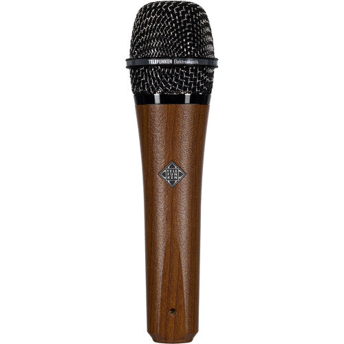 Telefunken M81 Custom Handheld Supercardioid Dynamic Microphone (Cherry Wood Body, Chrome Grille)