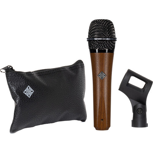 Telefunken M81 Custom Handheld Supercardioid Dynamic Microphone (Cherry Wood Body, Chrome Grille)