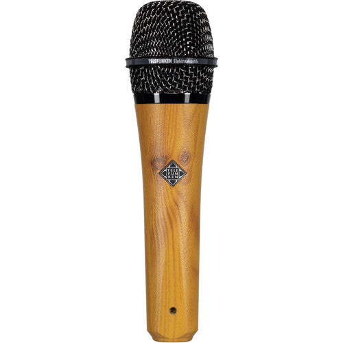 Telefunken M81 Custom Handheld Supercardioid Dynamic Microphone (Oak Wood Body, Chrome Grille)