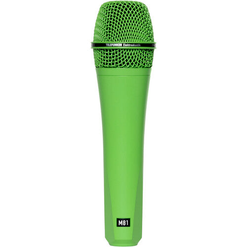 Telefunken M81 Custom Handheld Supercardioid Dynamic Microphone (Green Body, Green Grille)