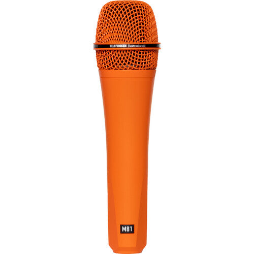 Telefunken M81 Custom Handheld Supercardioid Dynamic Microphone (Orange Body, Orange Grille)