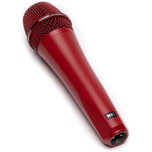 Telefunken M81 Custom Handheld Supercardioid Dynamic Microphone (Red Body, Red Grille)