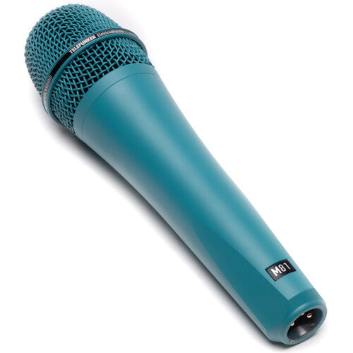 Telefunken M81 Custom Handheld Supercardioid Dynamic Microphone (Turquoise Body, Turquoise Grille)