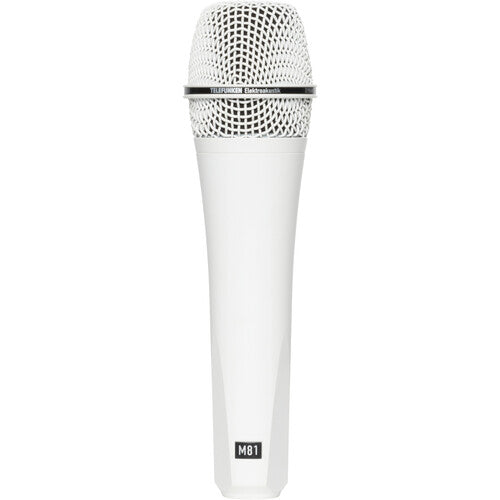 Telefunken M81 Custom Handheld Supercardioid Dynamic Microphone (White Body, White Grille)