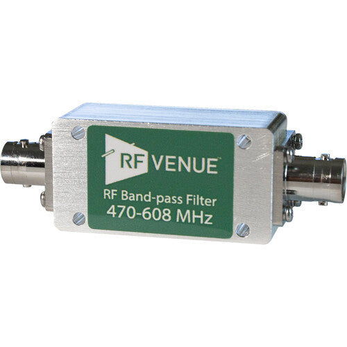 RF Venue BPF470T608 Band-Pass Filter (470 to 608 MHz)