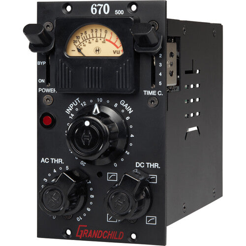 Compresseur stéréo Heritage Audio GRANDCHILD 670 Tube Vari-Mu pour série 500