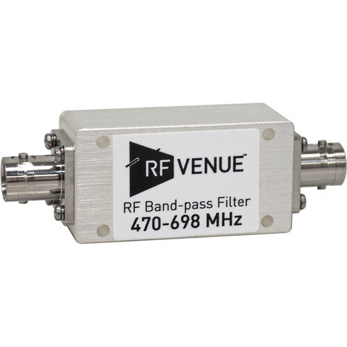 RF Venue BPF470T698 Band-Pass Filter (470 to 698 MHz)