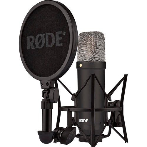 Rode NT1 SIGNATURE Large-Diaphragm Condenser Microphone (Black)