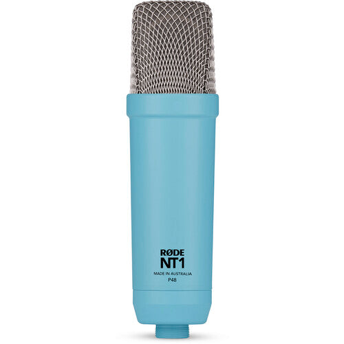 Rode NT1 SIGNATURE Microphone à condensateur à large membrane (bleu)