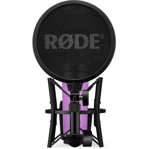 Rode NT1 SIGNATURE Large-Diaphragm Condenser Microphone (Purple)