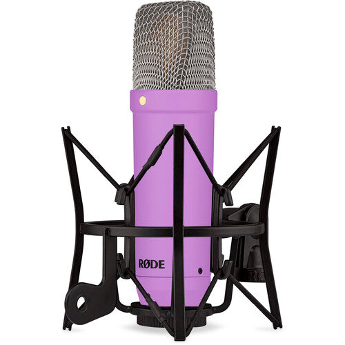 Rode NT1 SIGNATURE Large-Diaphragm Condenser Microphone (Purple)