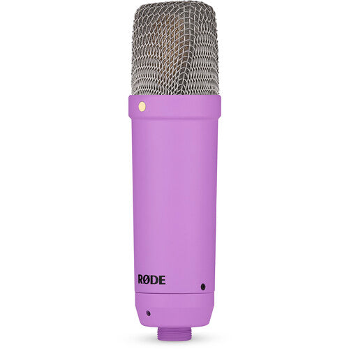 Rode NT1 SIGNATURE Large-Diaphragm Condenser Microphone (Purple)