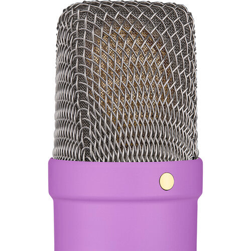 Rode NT1 SIGNATURE Large-Diaphragm Condenser Microphone (Purple)