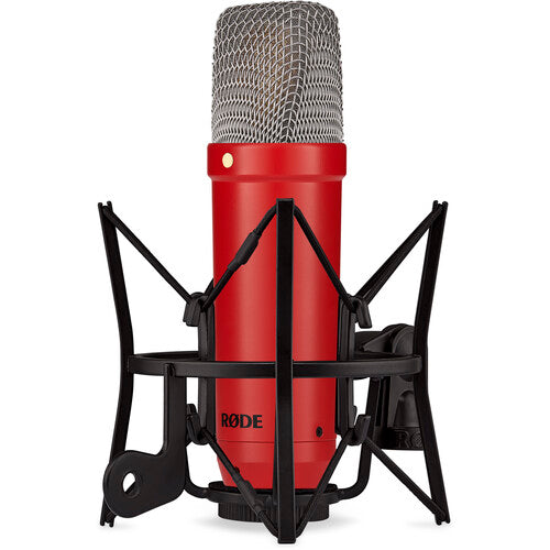 Rode NT1 SIGNATURE Microphone à condensateur à large membrane (rouge)