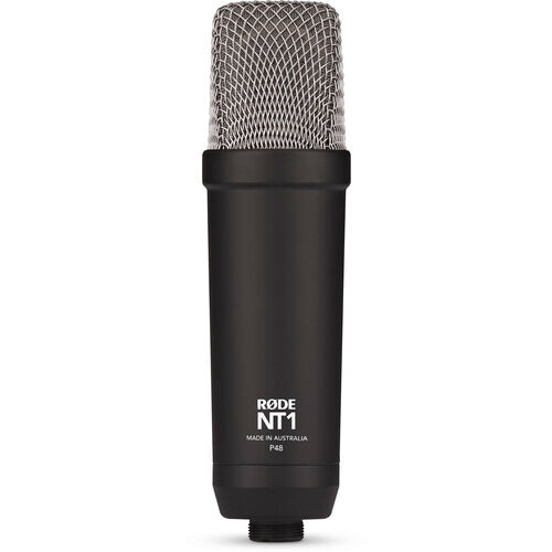 Rode NT1 SIGNATURE Large-Diaphragm Condenser Microphone (Black)