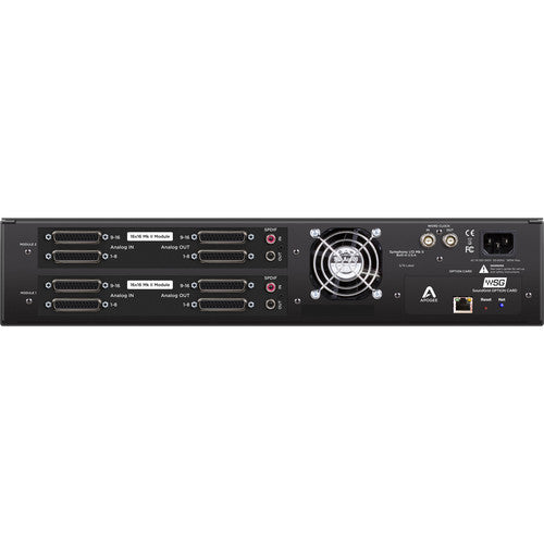 APOGEE SYM2-32X32S2-SG CHASSIS SONGRID avec 32x32 E / S analogique