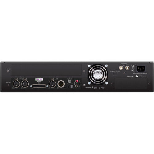 Apogee Sym2-2x6se Thunderbolt Audio Interface avec Special Edition 2x6 Analog E / S et 8x8 E / S numérique