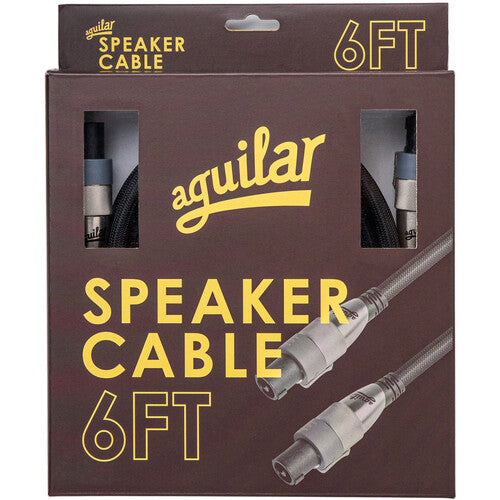 Aguilar AGSPK6 Speaker Cable with Speakon Connectors - 6'