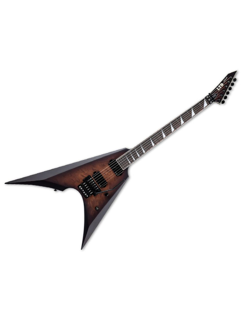 ESP ARROW-1000 Electric Guitar (Dark Brown Sunburst Satin)