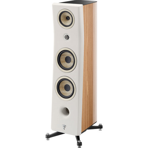 Focal FOAEFBKN3N2W000 Kanta N°3 Floorstanding Speaker (Walnut High Gloss/Ivory Mat)