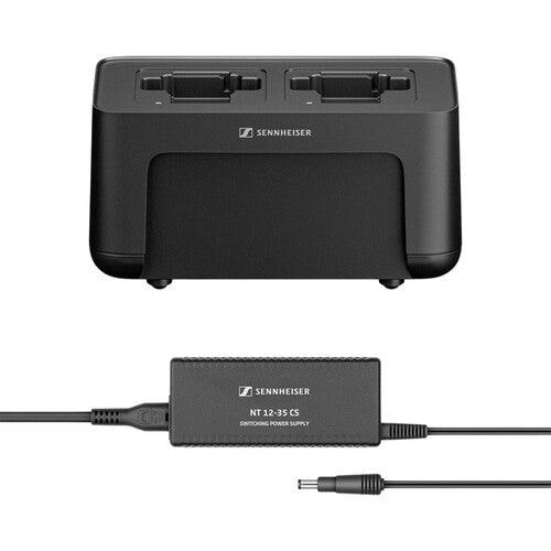 SENNHEISER CHG 70N-C + PSU Kit PSU Two-Bay Network-Aabled Charger pour la série EW-DX