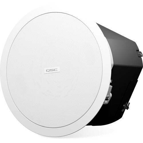 Q-SYS AD-C6T-HC Ceiling Mount Speakers (Pair, White) - 6.5"