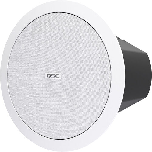 Q-SYS AD-C6T-HP Ceiling Mount Speaker (Pair, White) - 6.5"