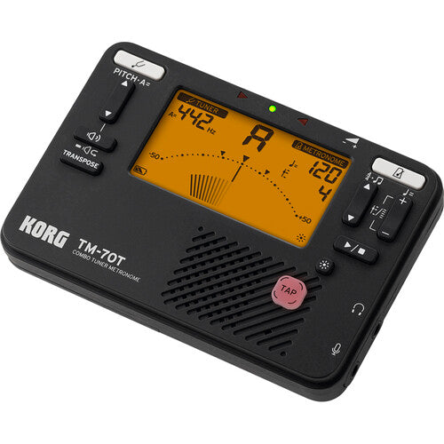 Korg TM70T Accordeur portable et métronome (Noir)