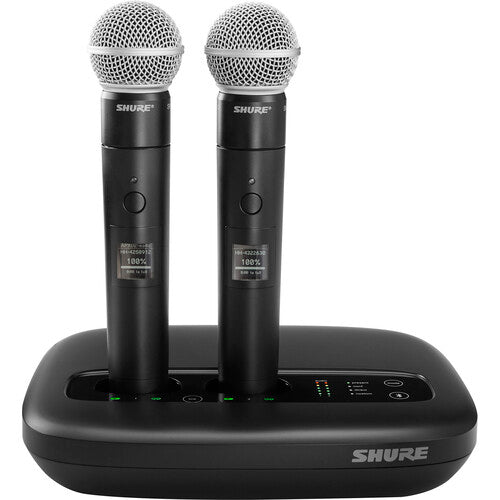 Shure MXWAPXD2-Z10 Combined All In One 2 Channel Wireless Tranceiver, Charger and Audio DSP