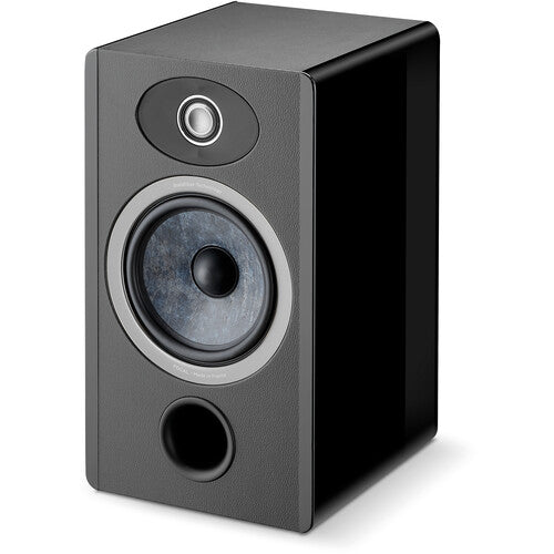 Focal FOAESFLON10B000 N1 2 Way Bookshelf Speaker (High-Gloss Black)