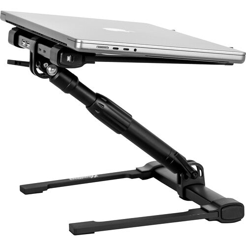 Headliner HL20015 Gigastand USB+ DJ Laptop Stand with USB Hub