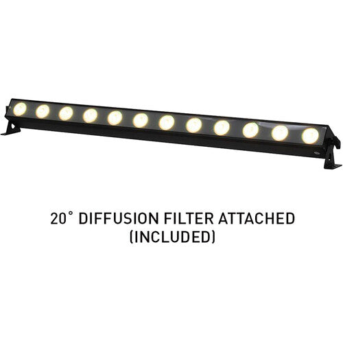 American DJ UBL12H RGBAL+UV Linear Light Bar with Diffusion Filter