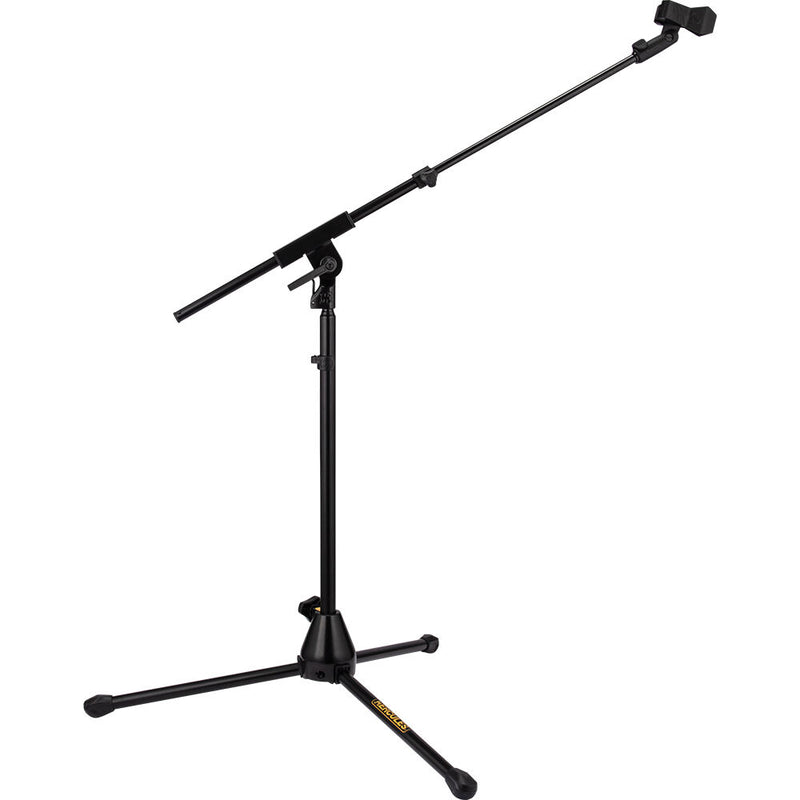 Hercules MS520BPRO Low-Profile Microphone Stand with Telescopic Arm