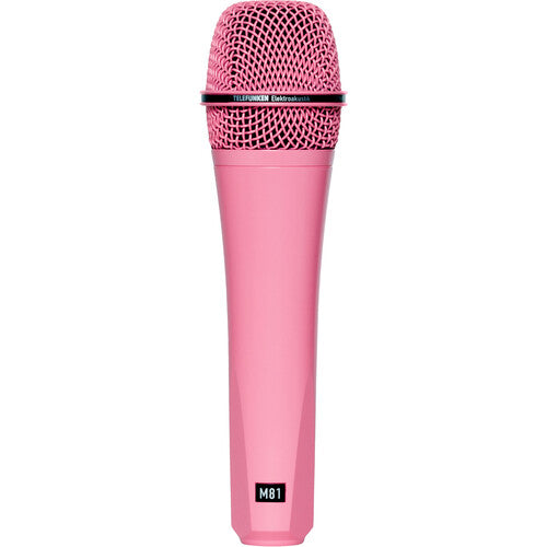 Telefunken M81 Custom Handheld Supercardioid Dynamic Microphone (Pink Body, Pink Grille)