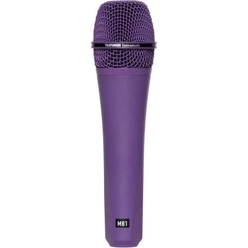 Telefunken M81 Custom Handheld Supercardioid Dynamic Microphone (Purple Body, Purple Grille)